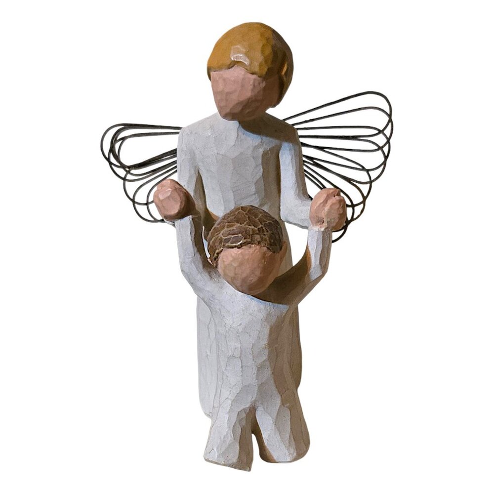 Willow Tree Guardian Angel Figurine Demdaco Susan Lordi Birth Love Healing 2000